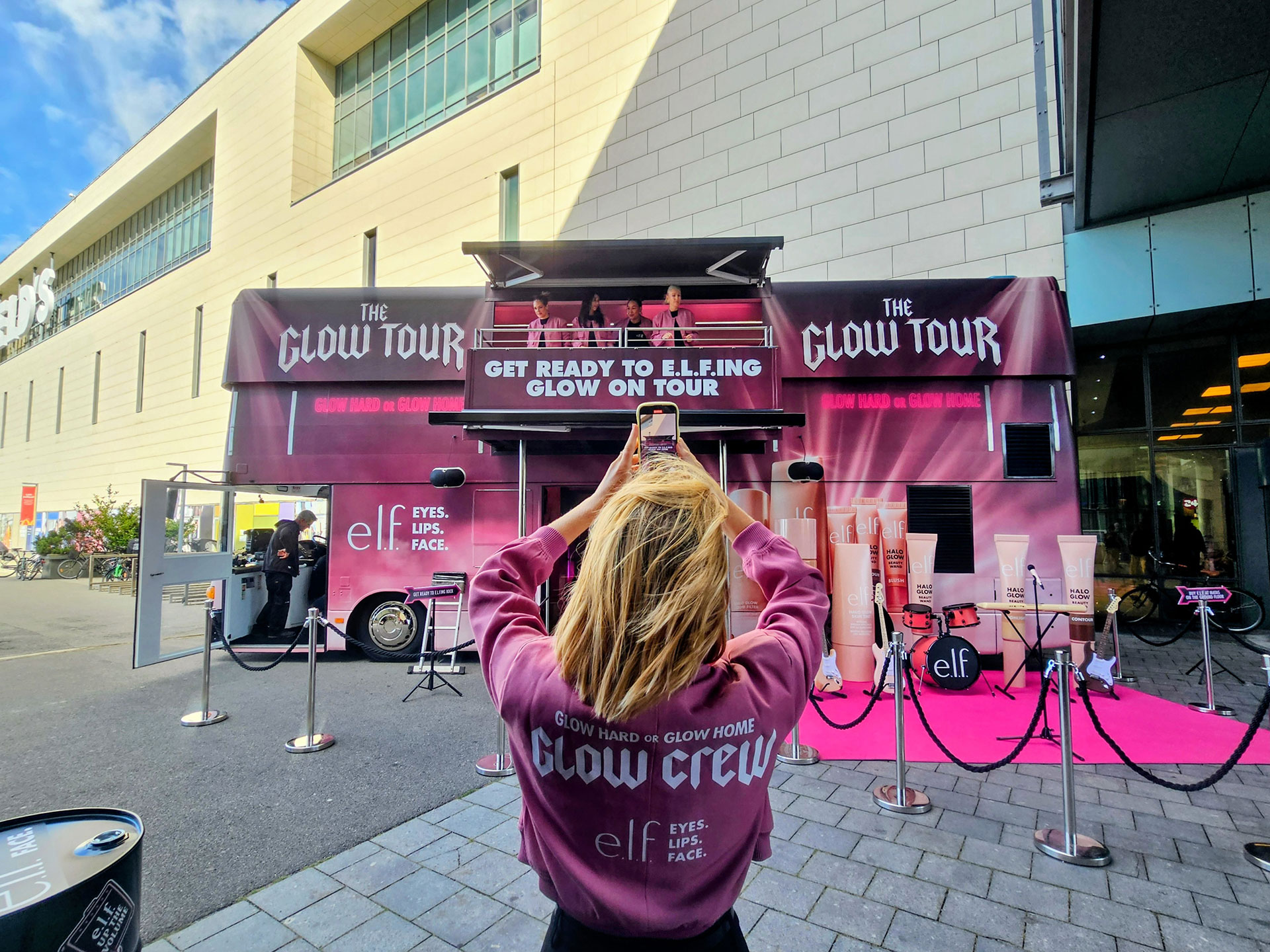 Modern Double Deckers - promotional vehicle hire