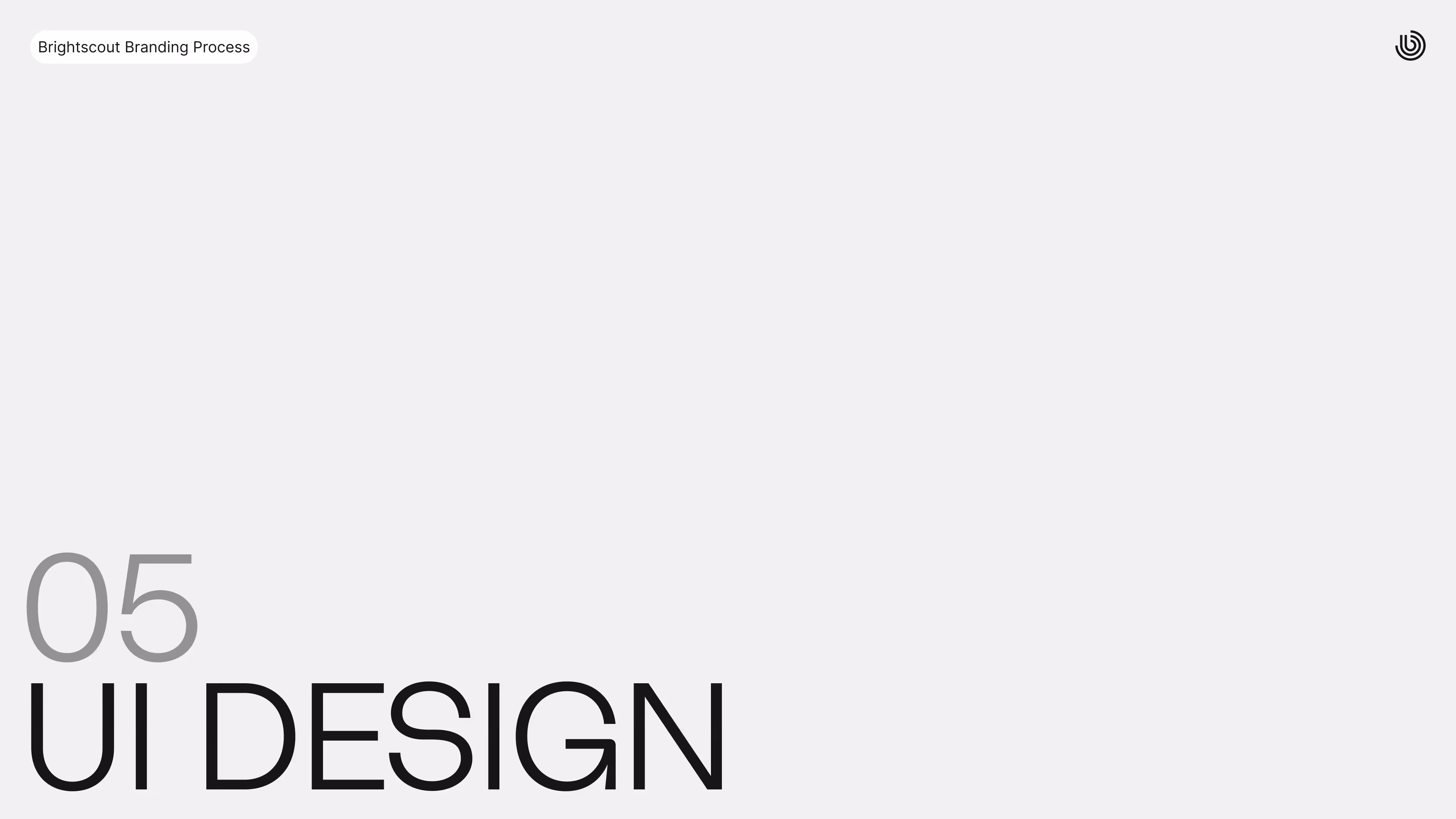 UI design