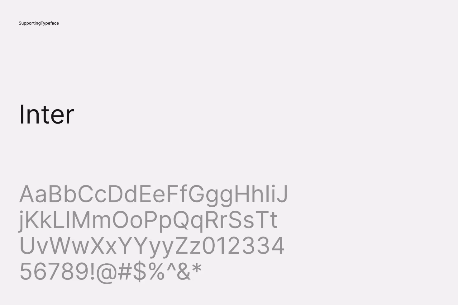 Brightscout Typography Inter