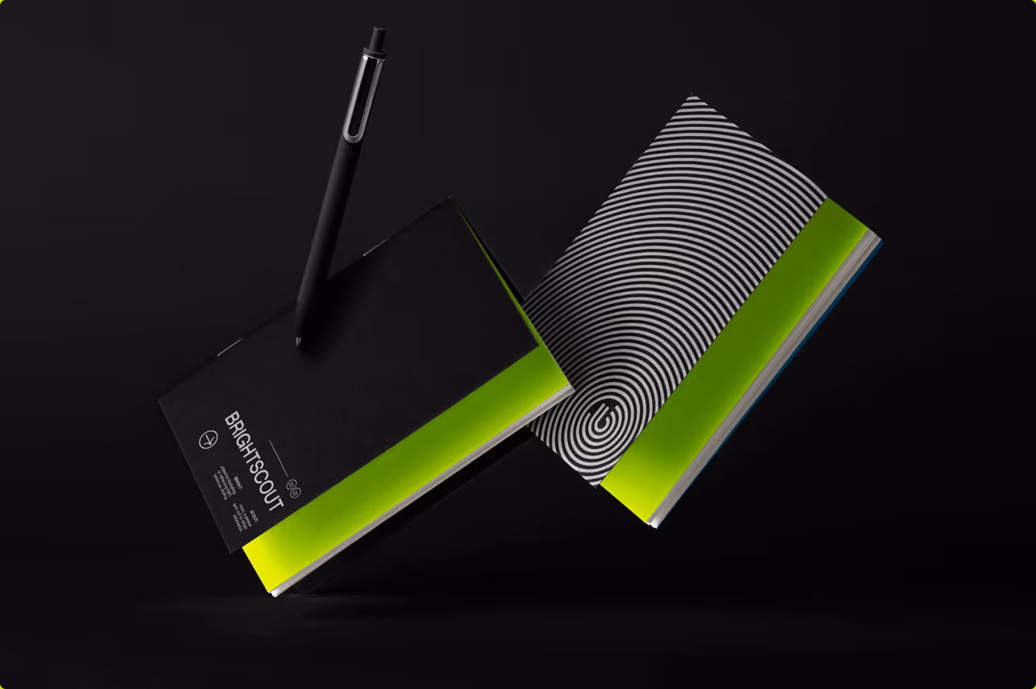 Brightscout swag - notebook