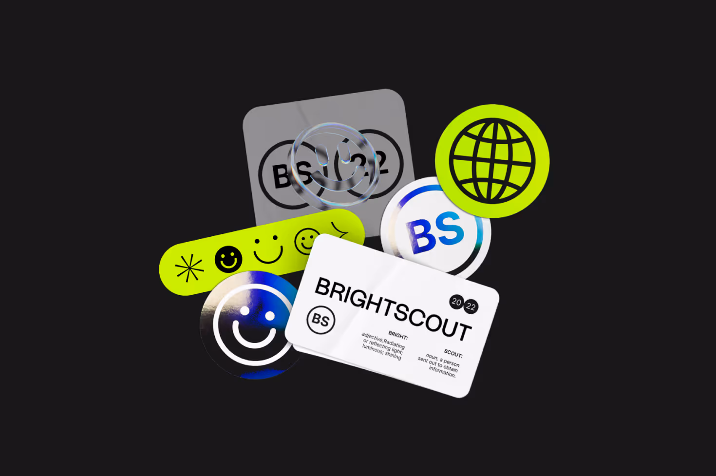 Brightscout swag - stickers