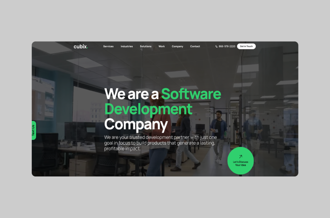 cubix homepage