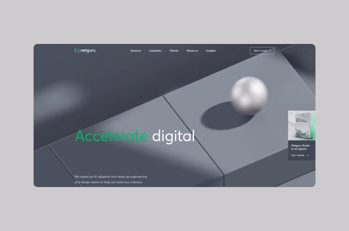 netguru homepage