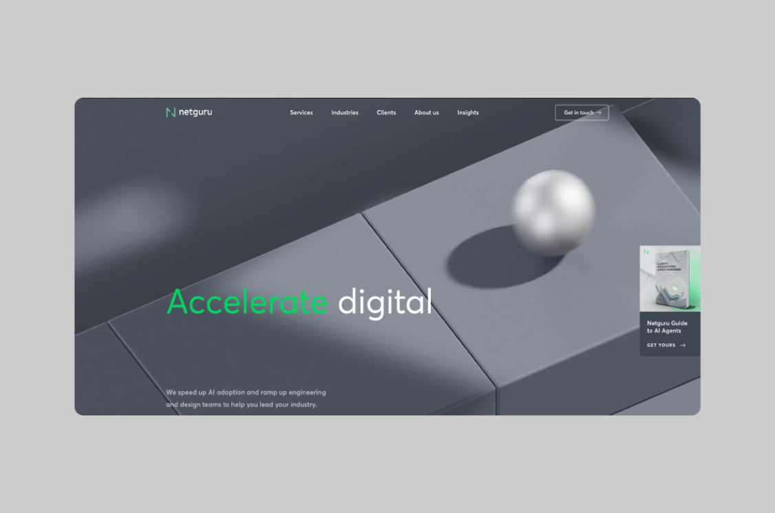 netguru homepage