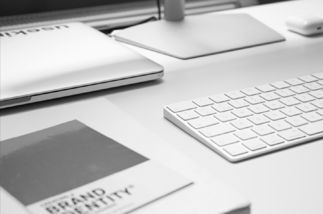 B2B branding strategy workspace