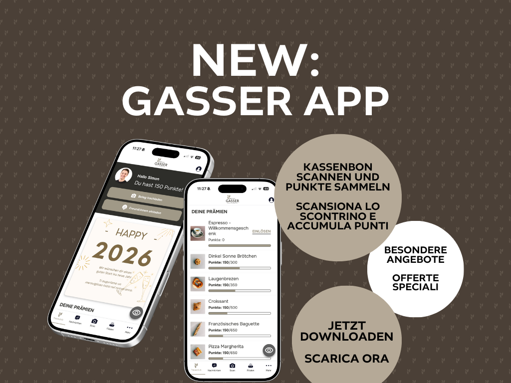 Die neue Gasser-App ist da: Punkte sammeln und Vorteile sichern