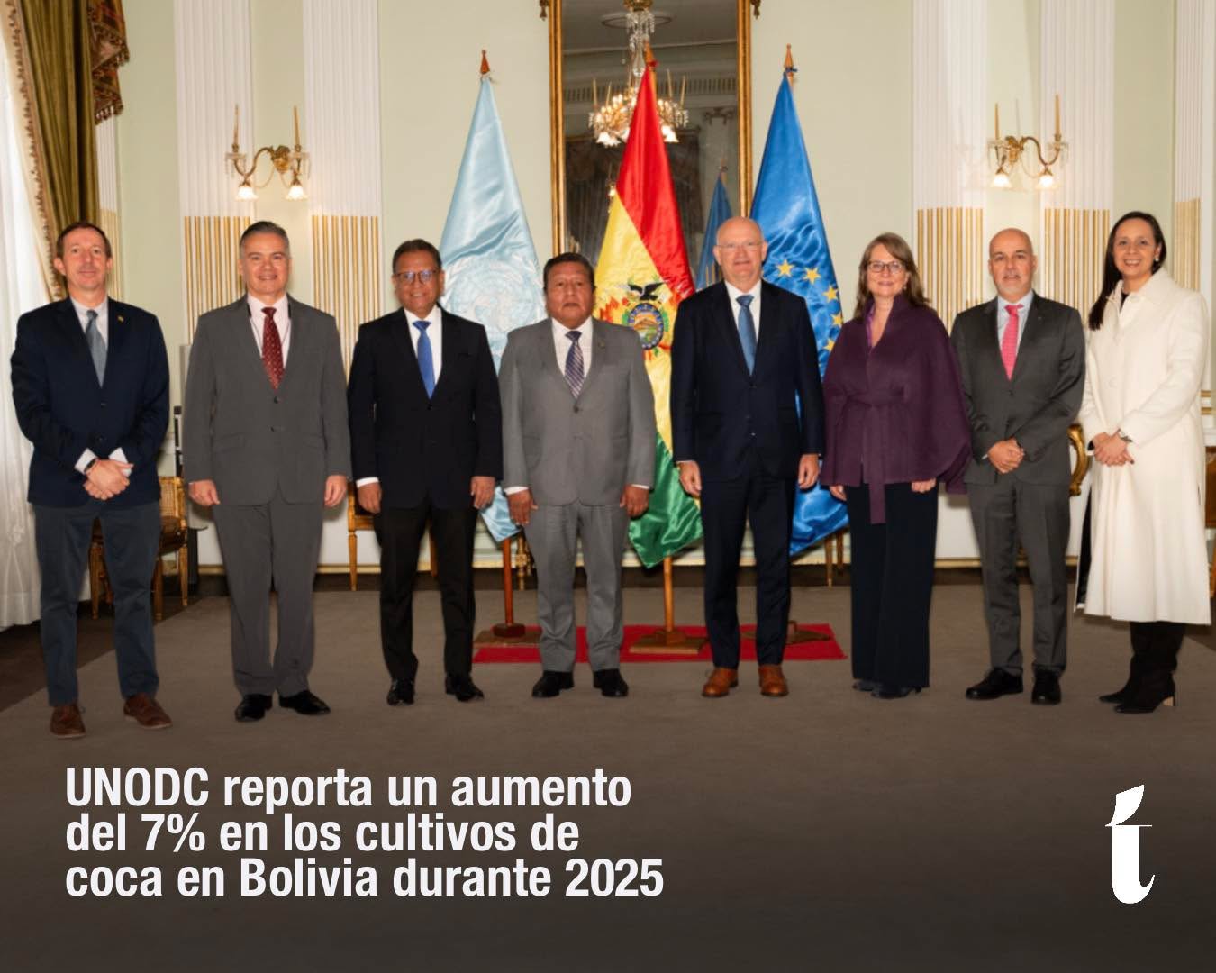 UNODC reporta un aumento del 7% 