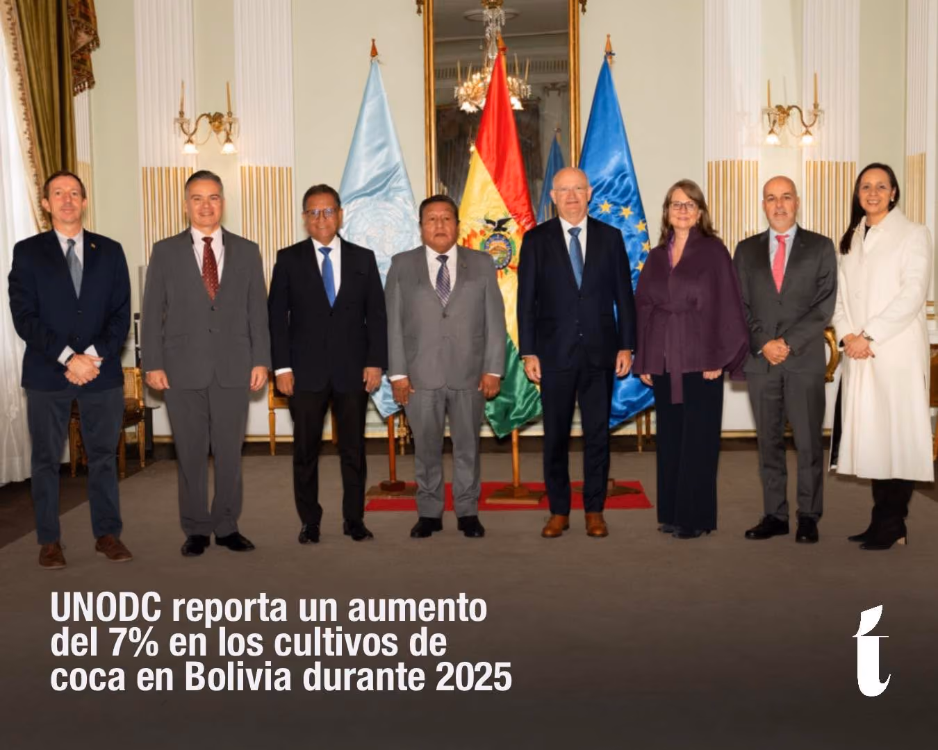 UNODC reporta un aumento del 7%