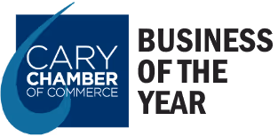 Cary Chamber of Commerce Business of the year award 2024