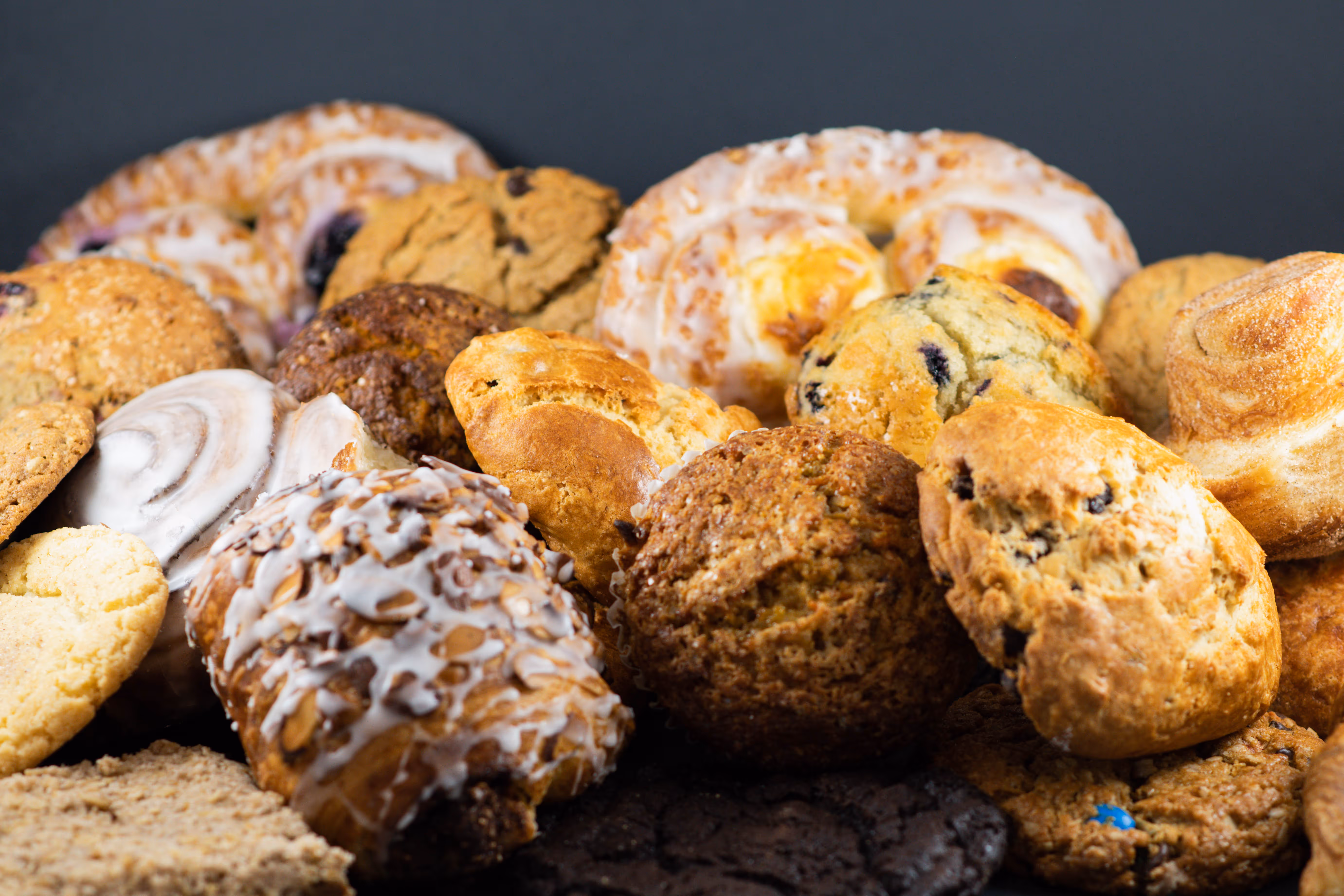 various pastries