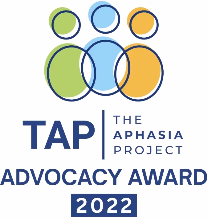 The aphasia Project Advocacy Award 2022