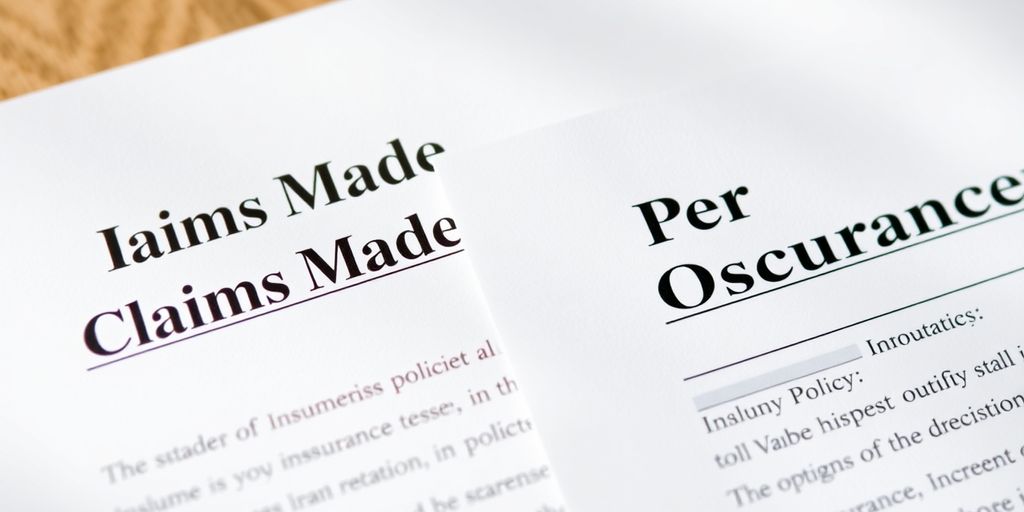 Two insurance policy documents labeled differently.