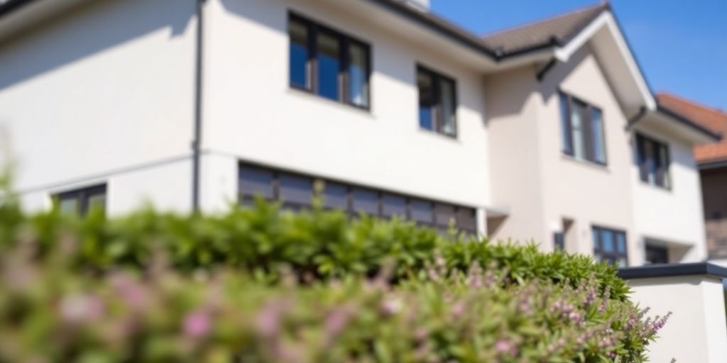 Modern investment property with well-maintained exterior.