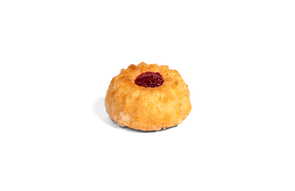Lemon Mini Bundt with Raspberry Fill