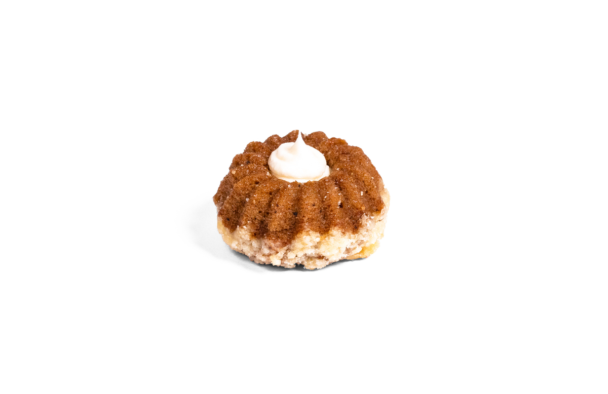 Gingerbread Mini Bundt with Cream Cheese Filling