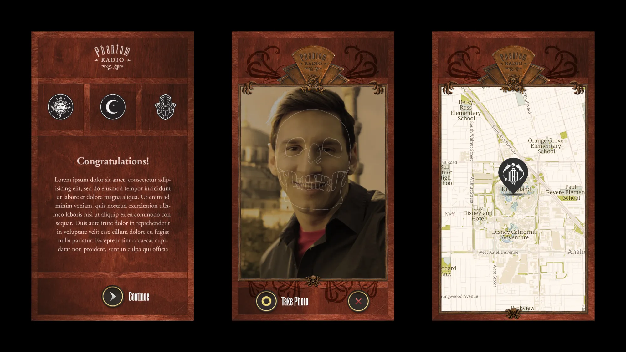 Screenshot sending users down the page