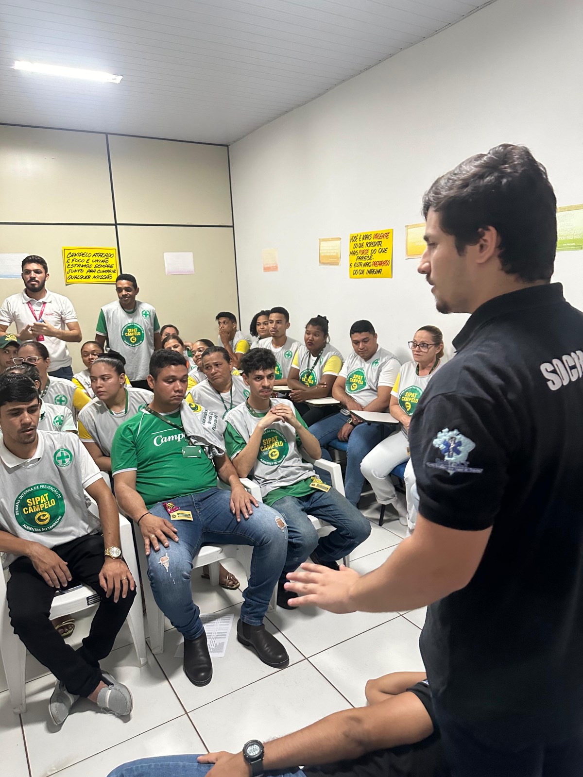 Preparando para o inesperado: Capacitação em suporte básico de vida nas empresas Campelo