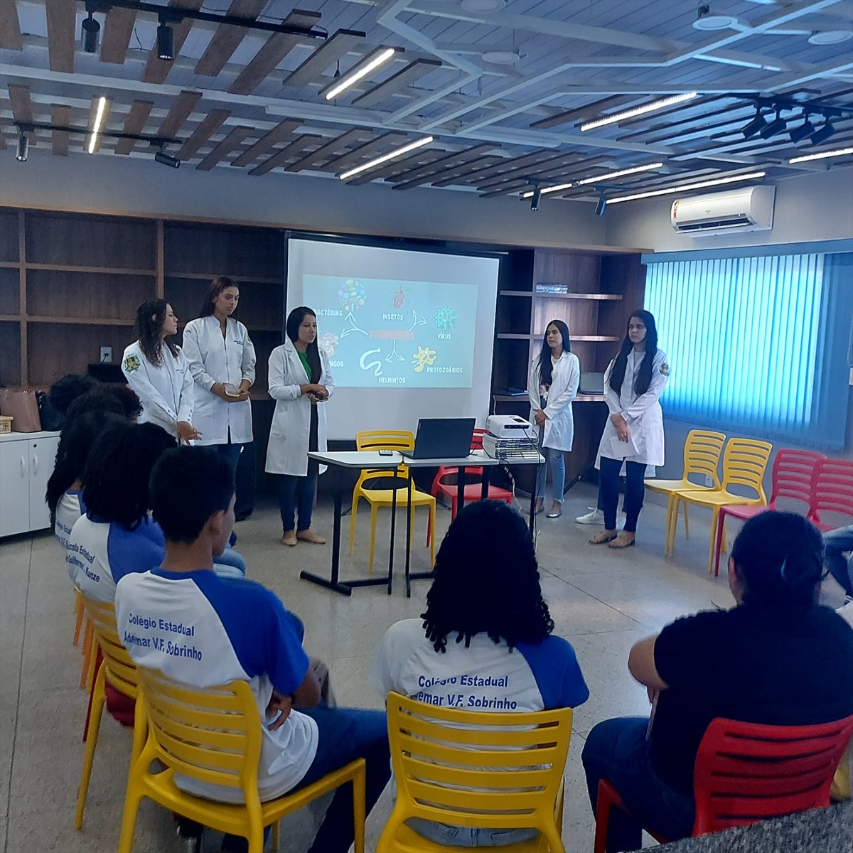 Conscientização sobre doenças parasitárias negligenciadas: Um olhar crucial no Colégio Estadual Ademar Vicente Ferreira Sobrinho