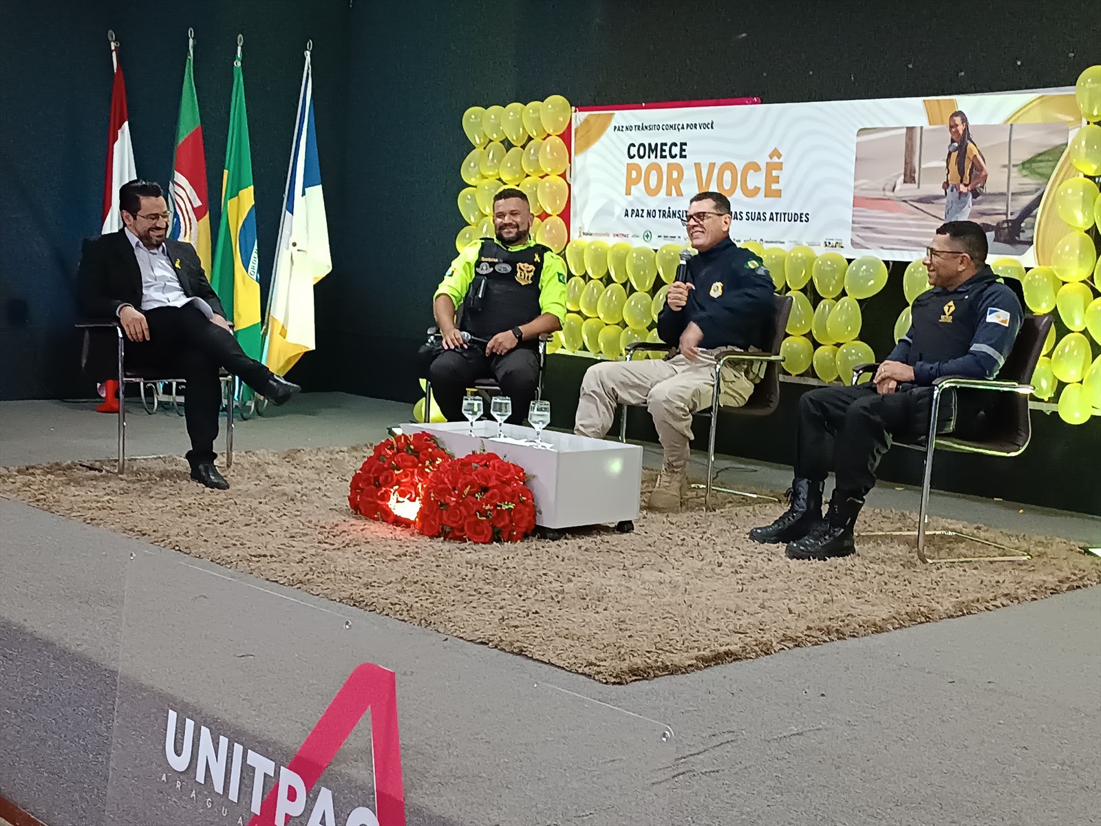 Segurança no Trânsito: Um diálogo essencial na comunidade acadêmica durante o Maio Amarelo 2024