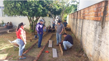 Trazendo alívio e esperança: A construção de uma horta terapêutica em Casa de Apoio Oncológico