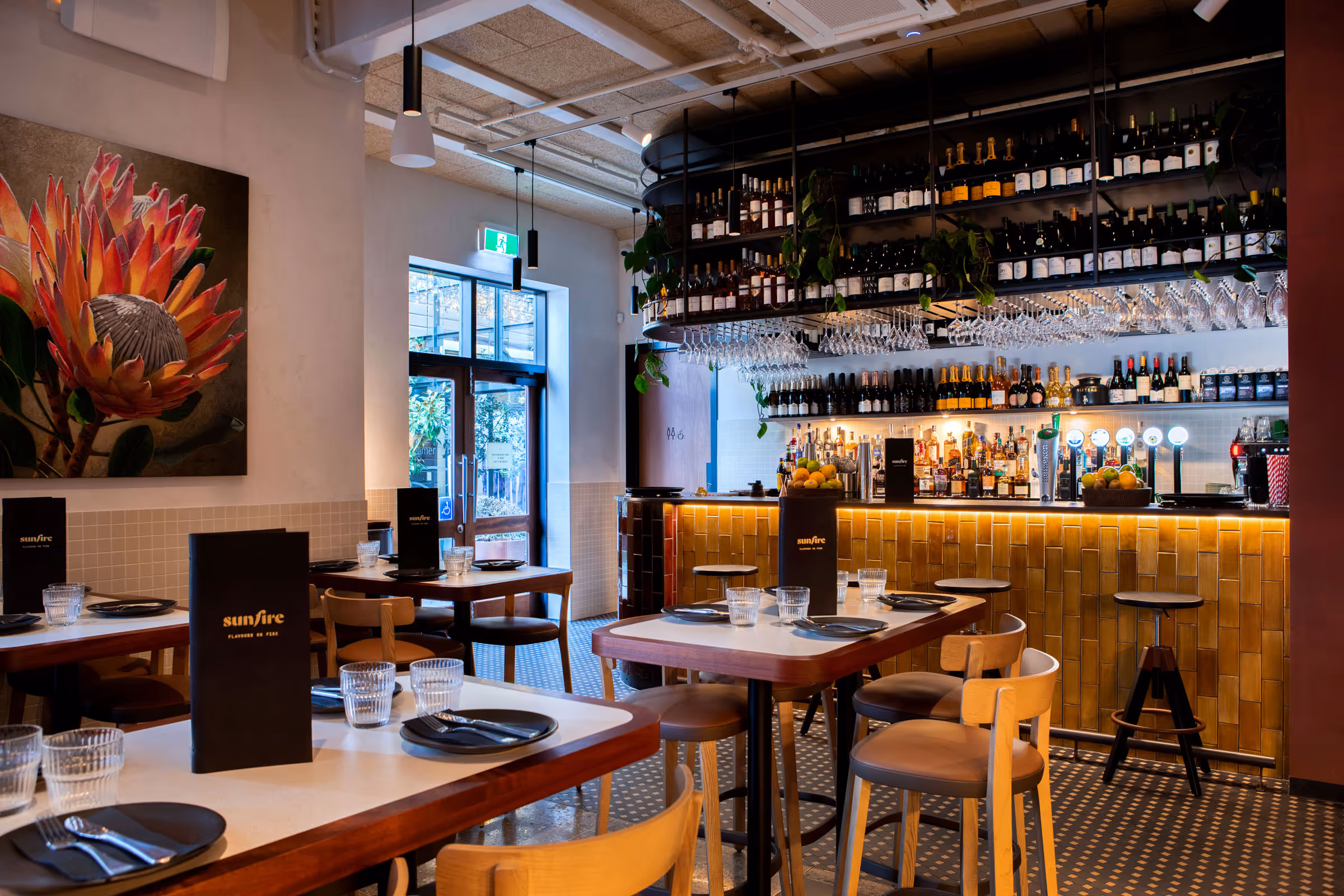 HDR food or interior photograph from Flame Grill & Bar