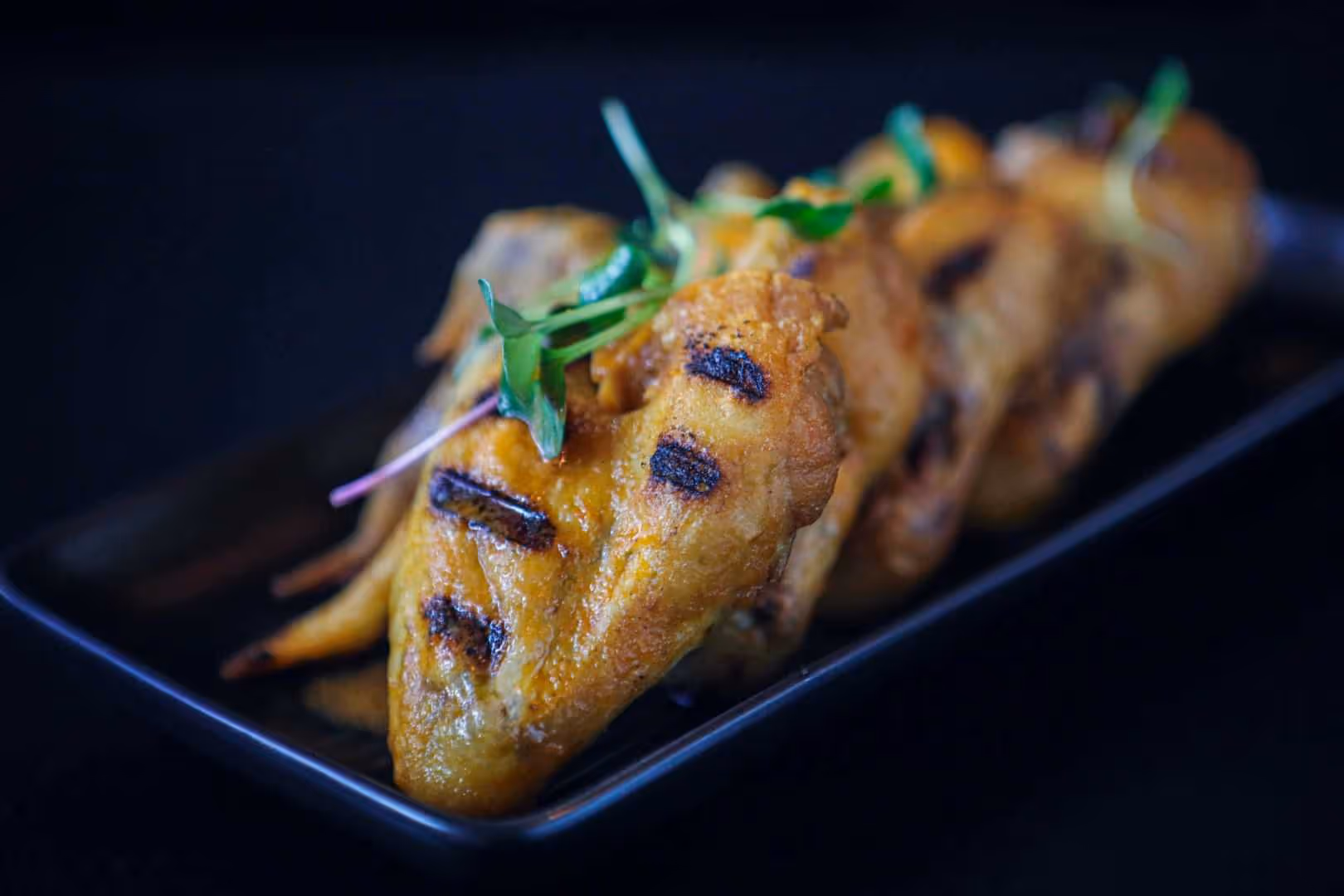 Flame Grill & Bar dining or food photography