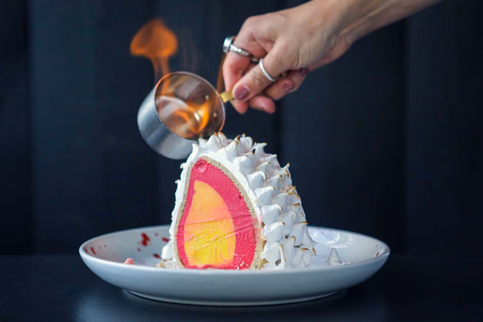 Flame Grill & Bar interior or food detail