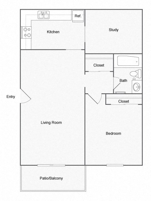 1 Bedroom B