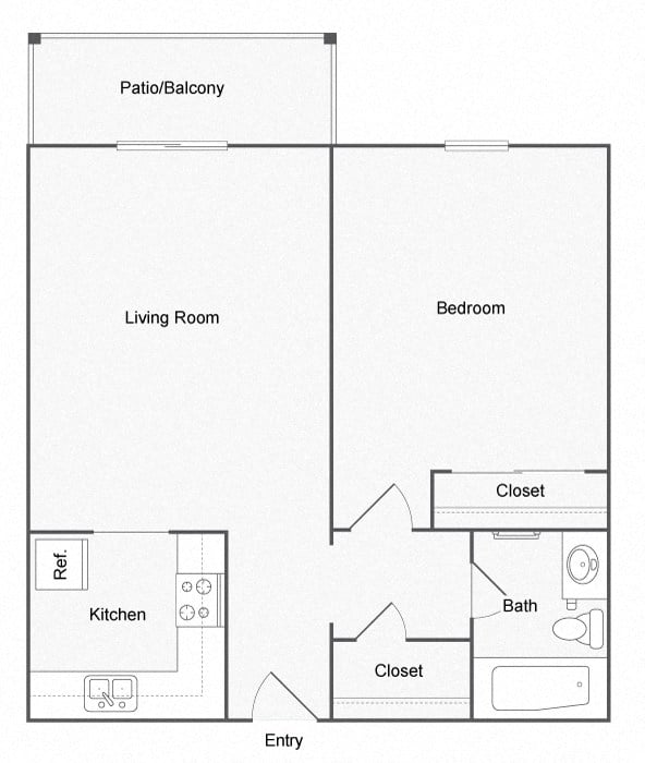 1 Bedroom A