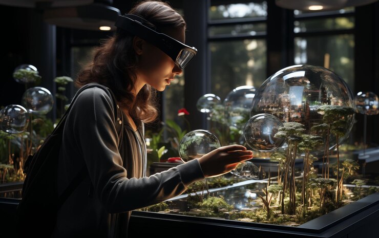 En elev med forskerbrillene på