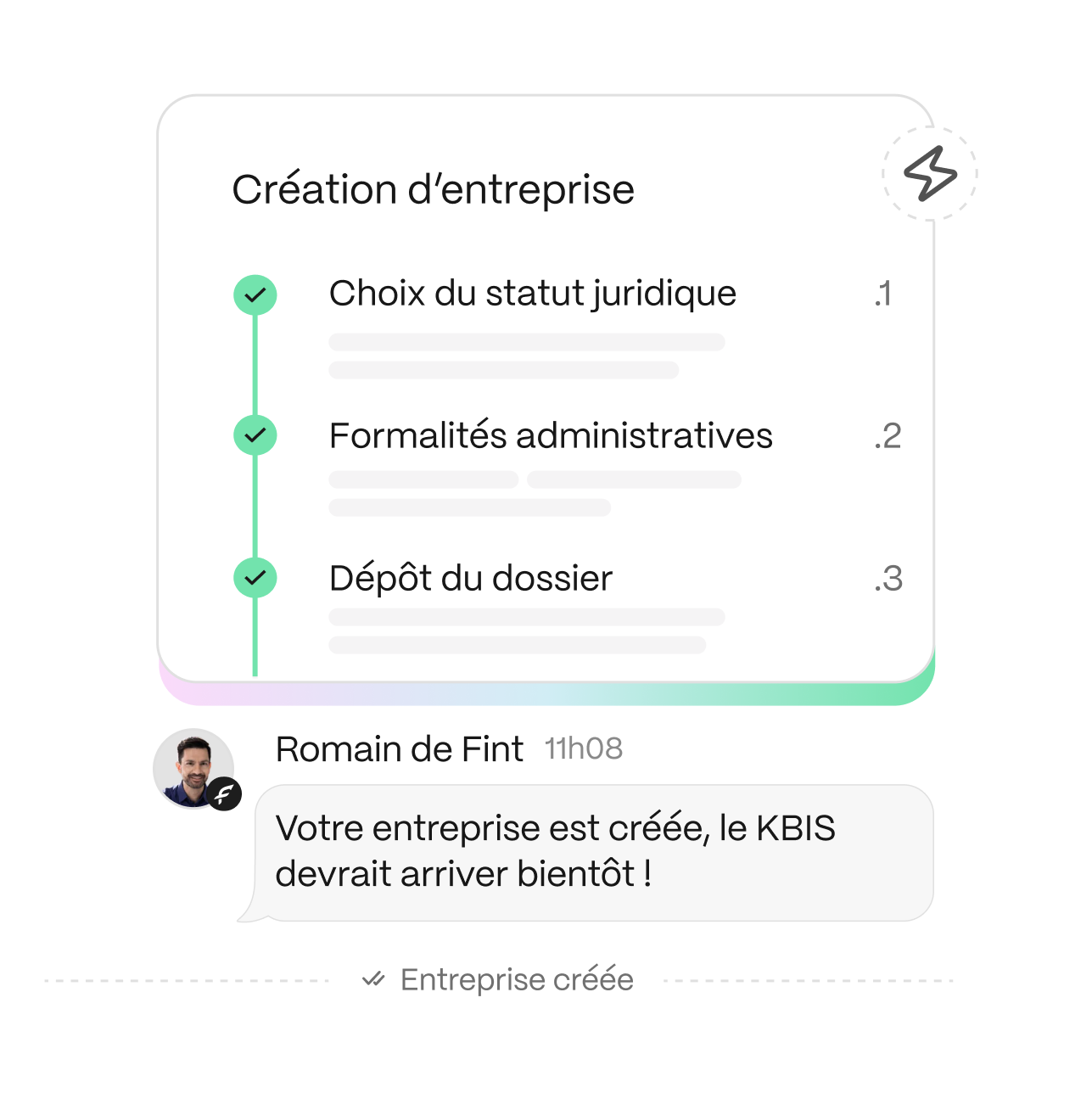 Illustration Création d'entreprise