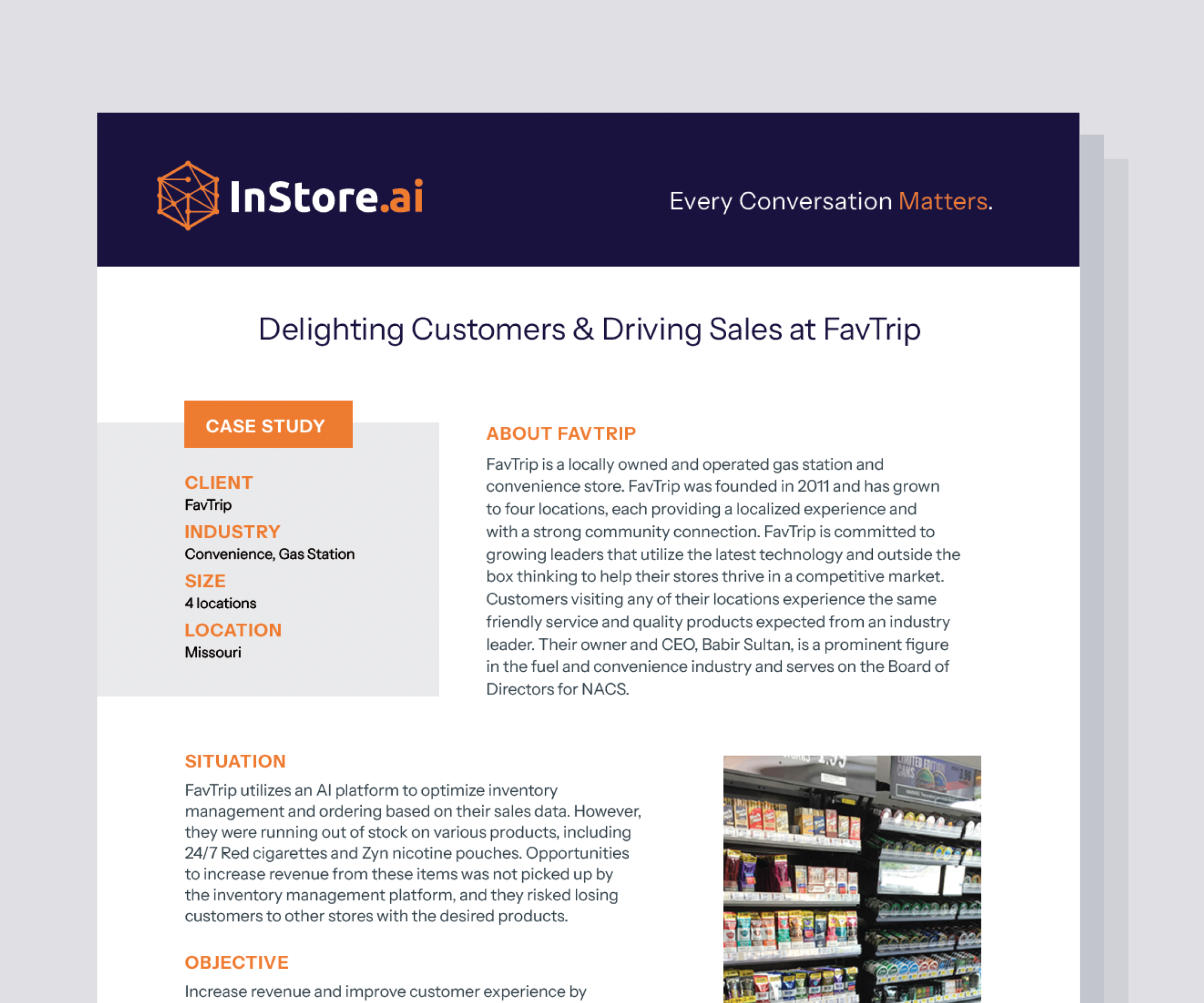 Delighting Customers and Driving Sales at FavTrip