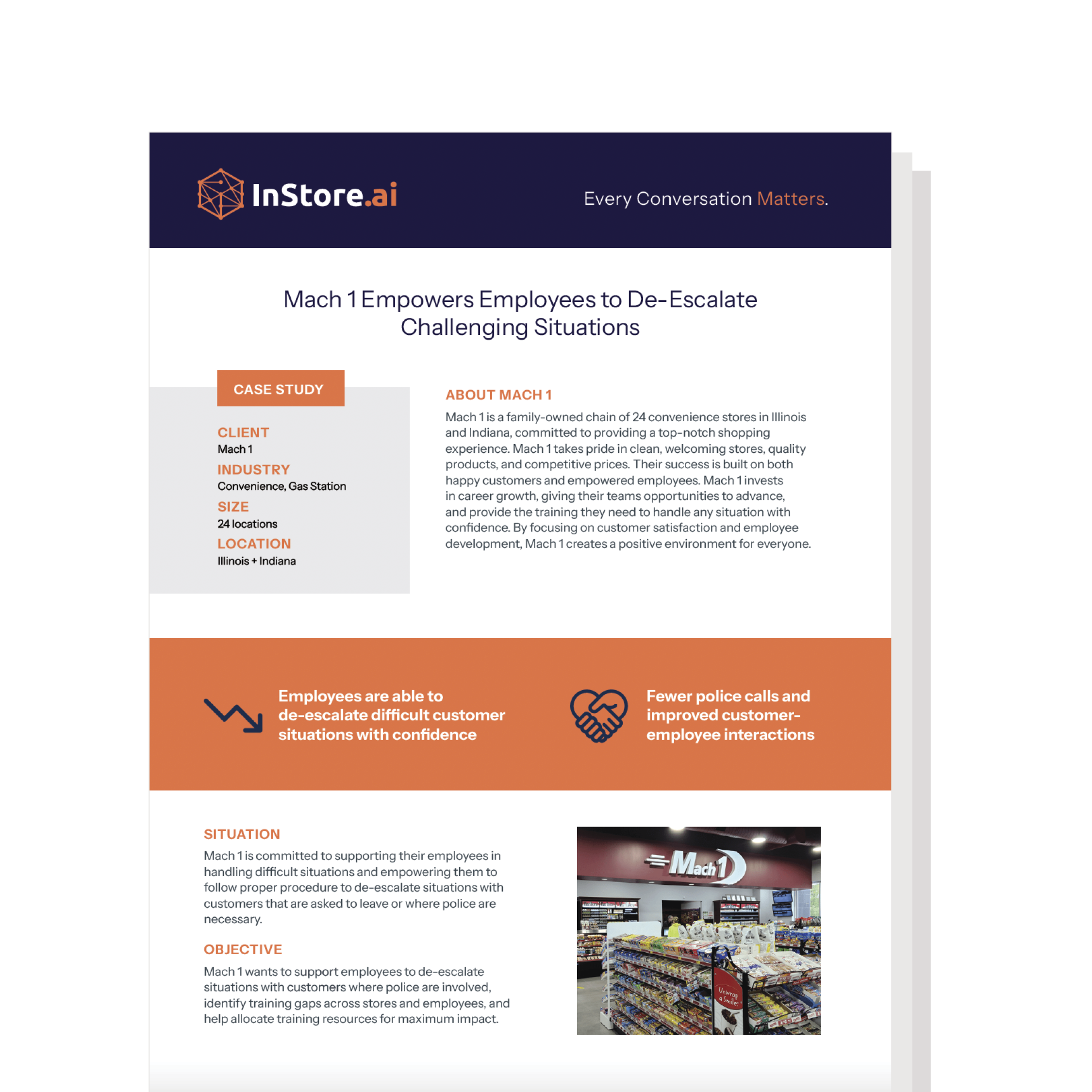 Mach 1 Empowers Employees to De-Escalate Challenging Situations