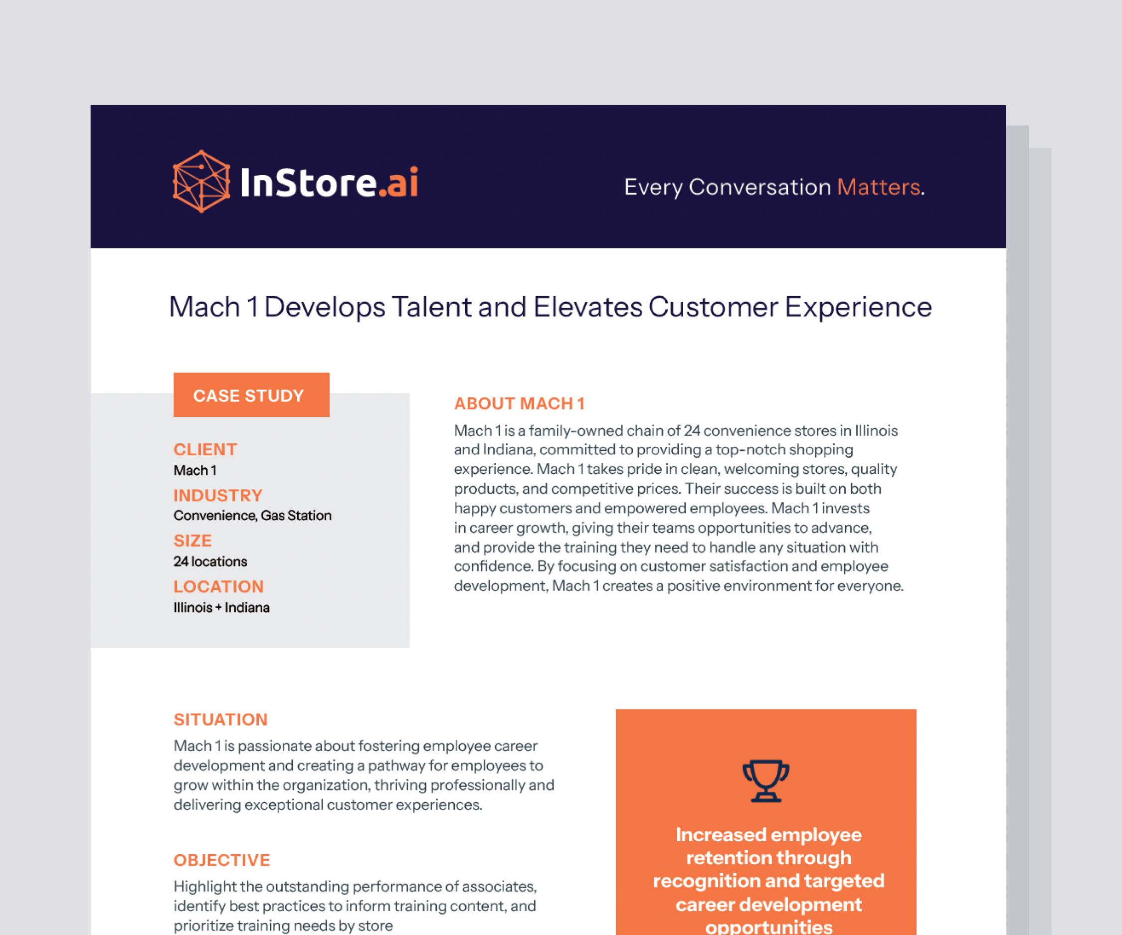 Mach 1 Develops Talent and Elevates Customer Experience