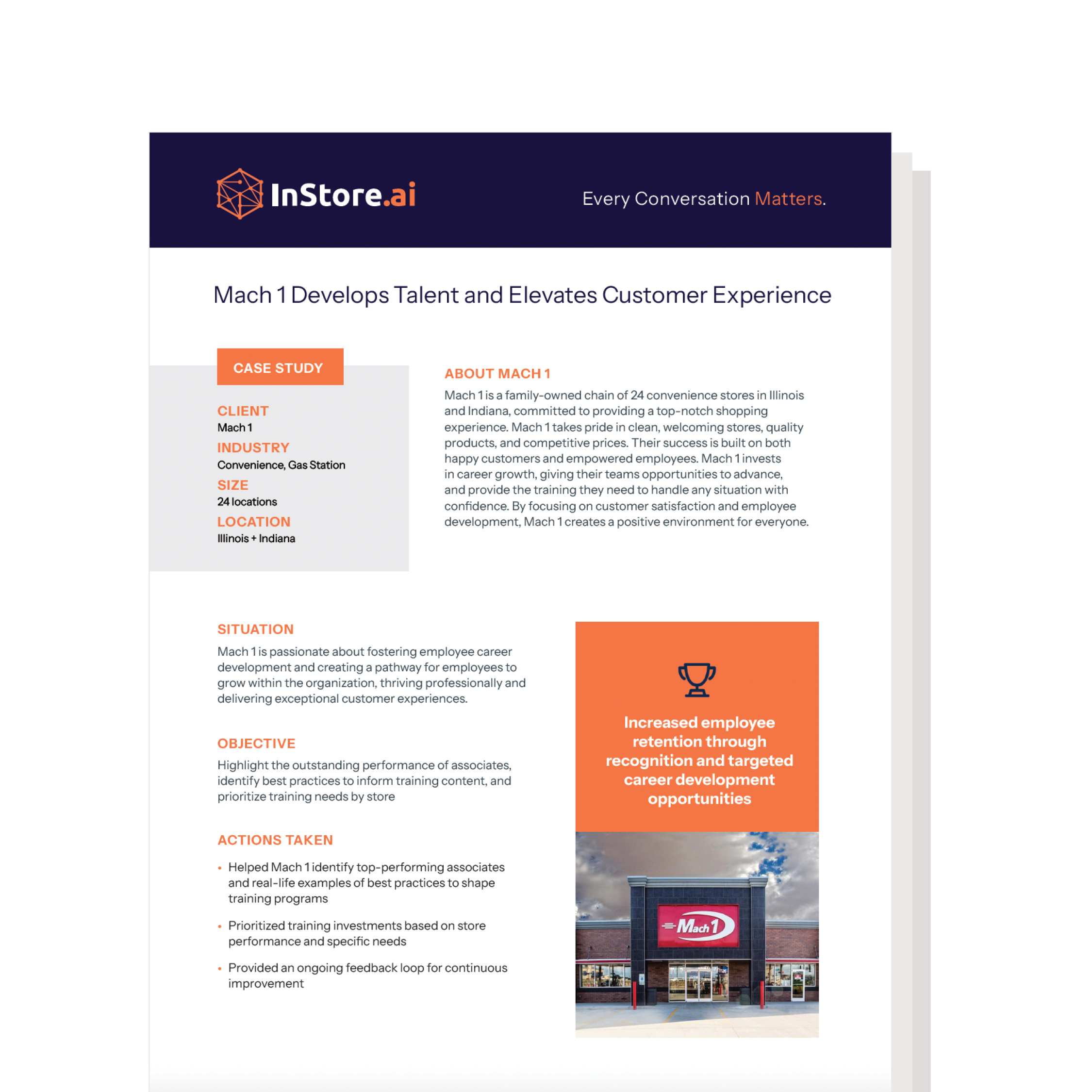 Mach 1 Develops Talent and Elevates Customer Experience