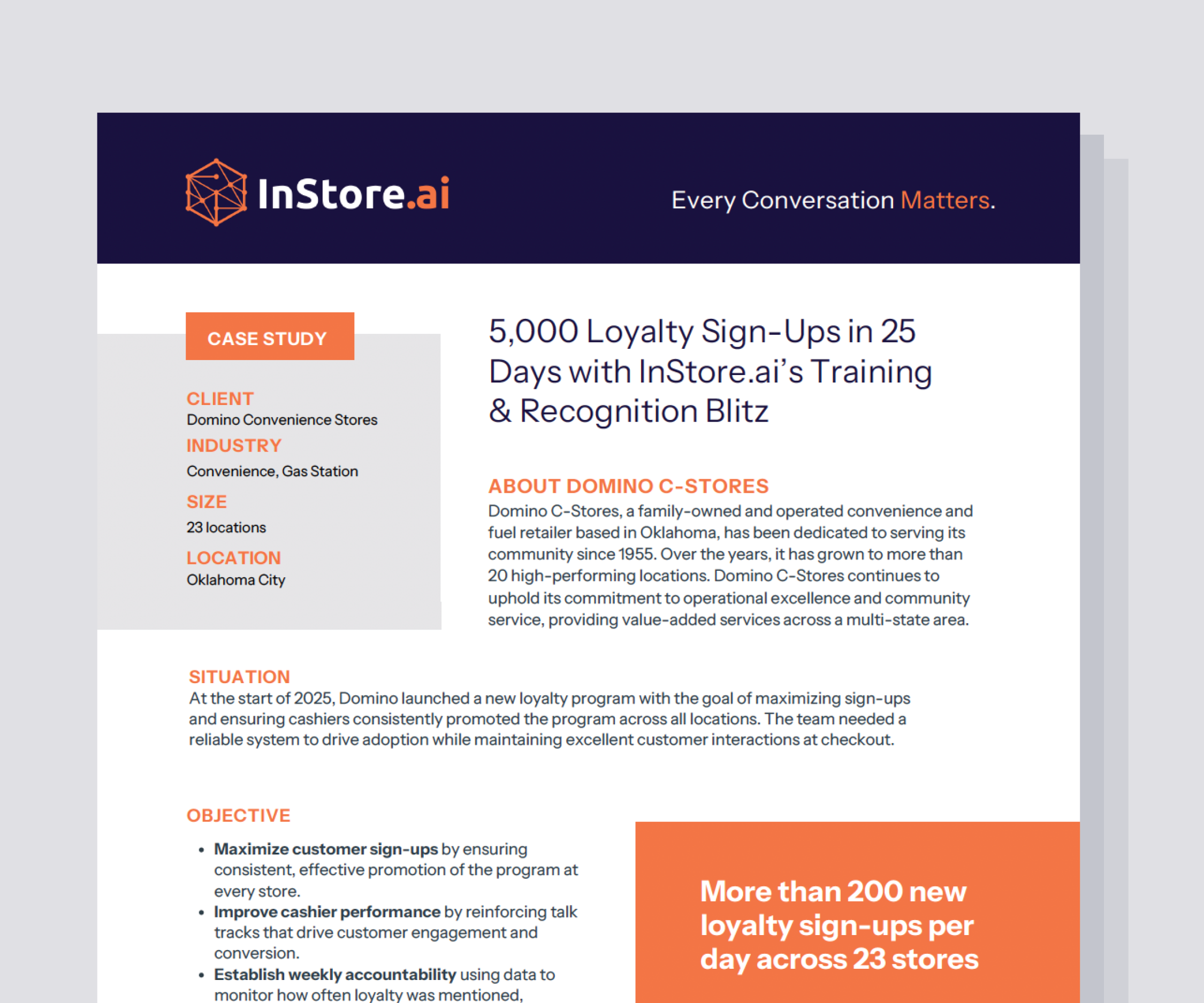 5,000 Loyalty Signups in 25 Days with Instore.ai's Training and Recognition Blitz