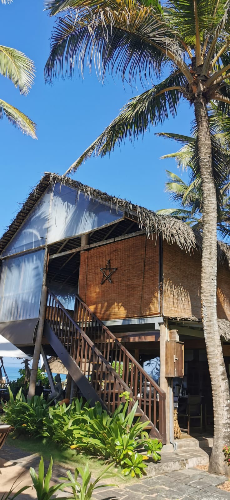 Ayurveda Shunyata Villa – Blick Richtung Strand