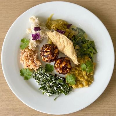 Stuffed Eggplant with Dates and Cashews