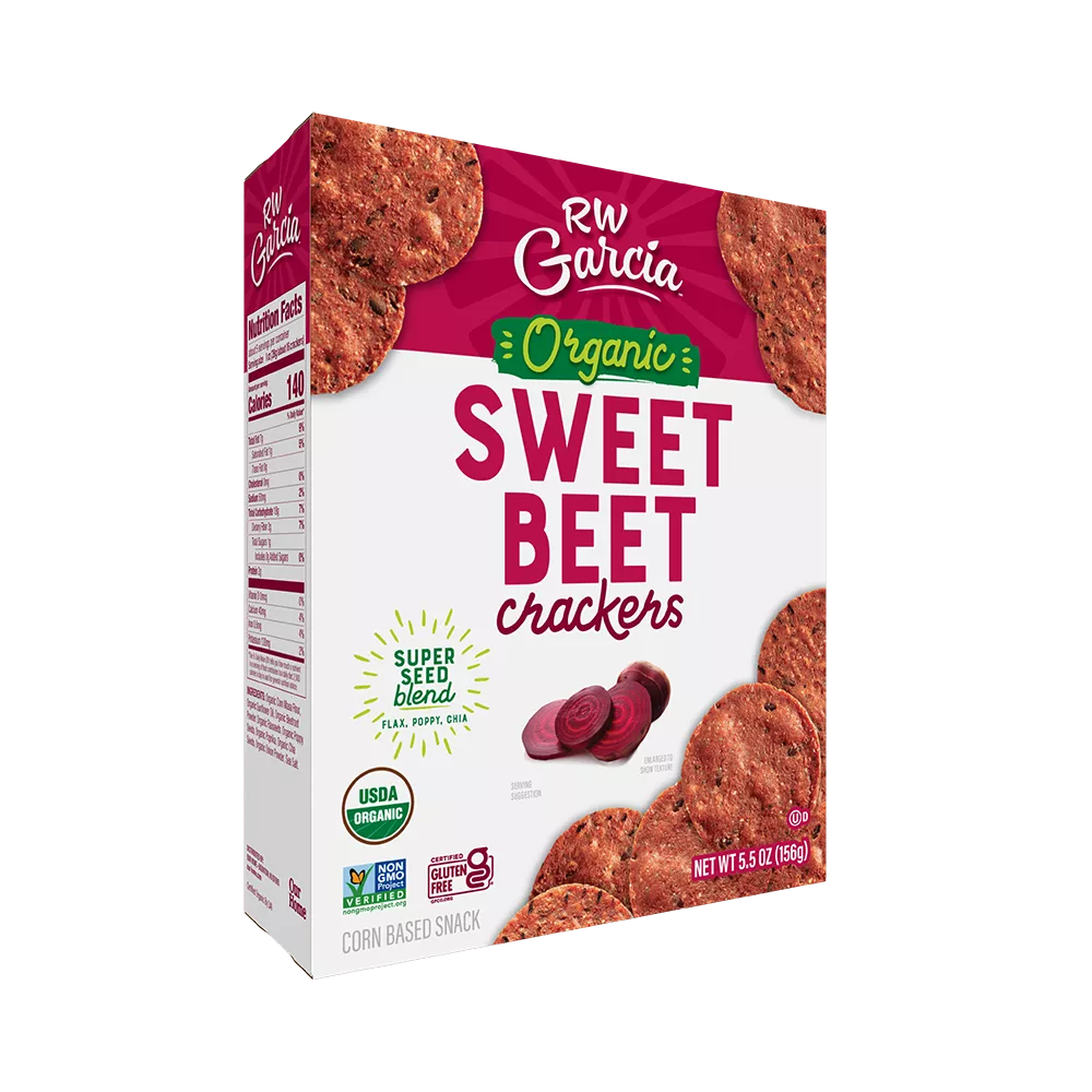 A picture of RW Garcia Sweet Potato Crackers