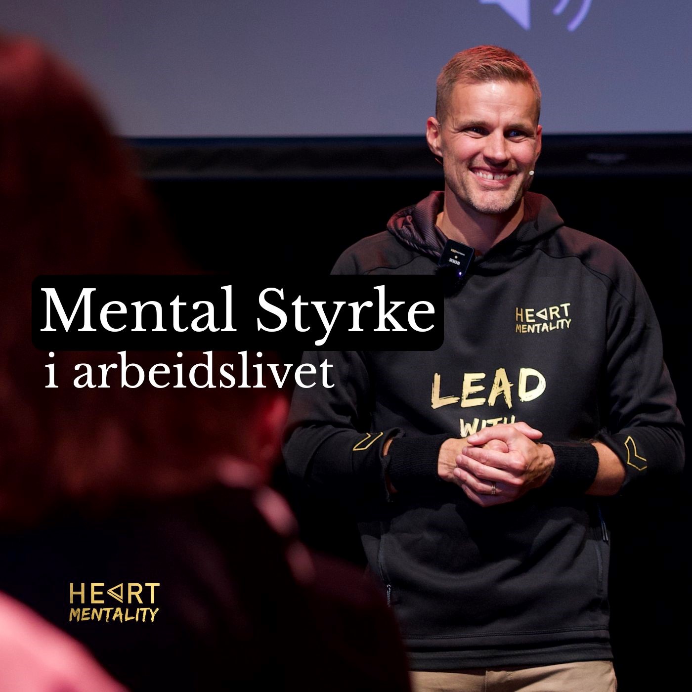 Tim Rudi på en scene