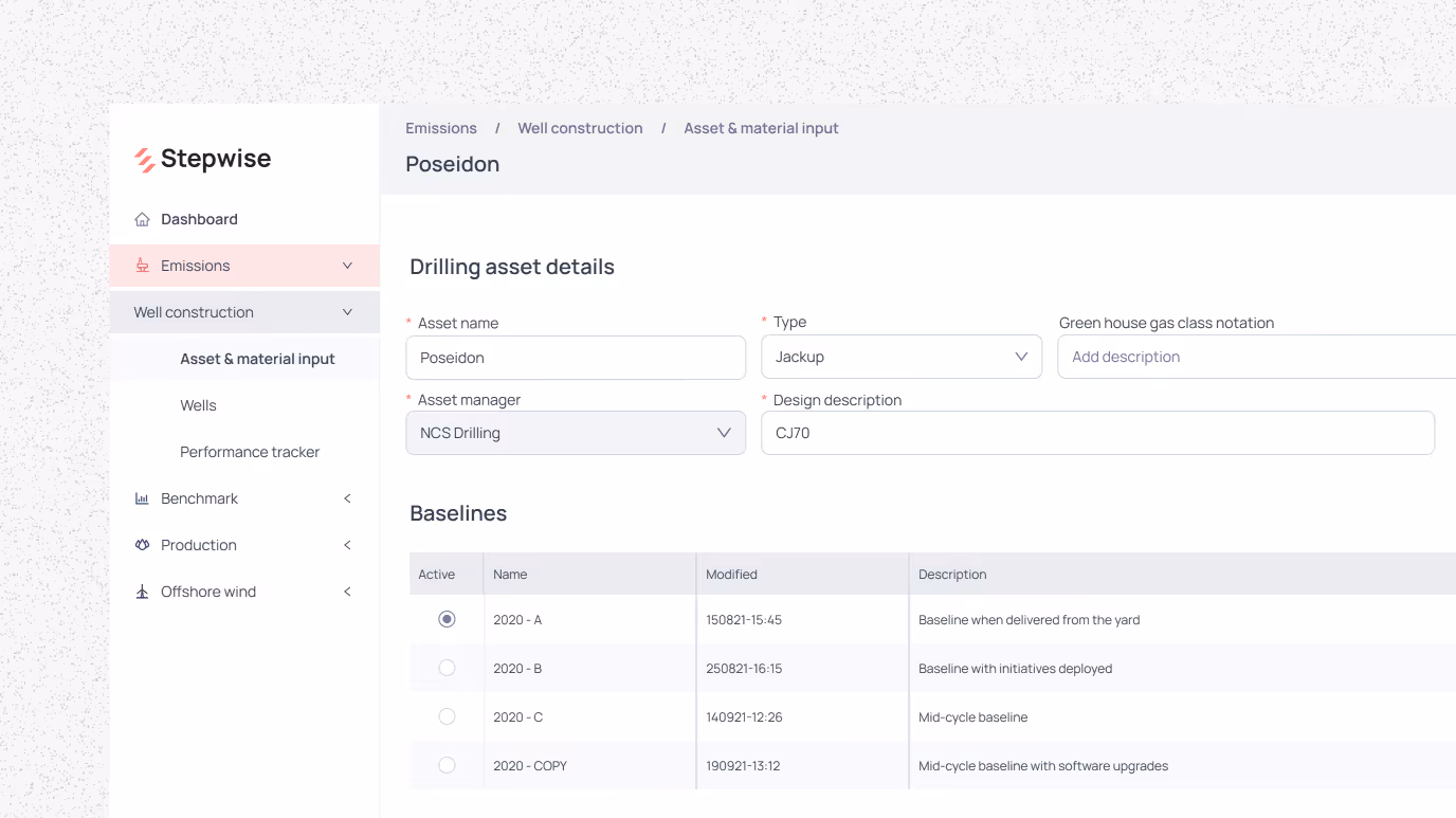 Stepwise UI