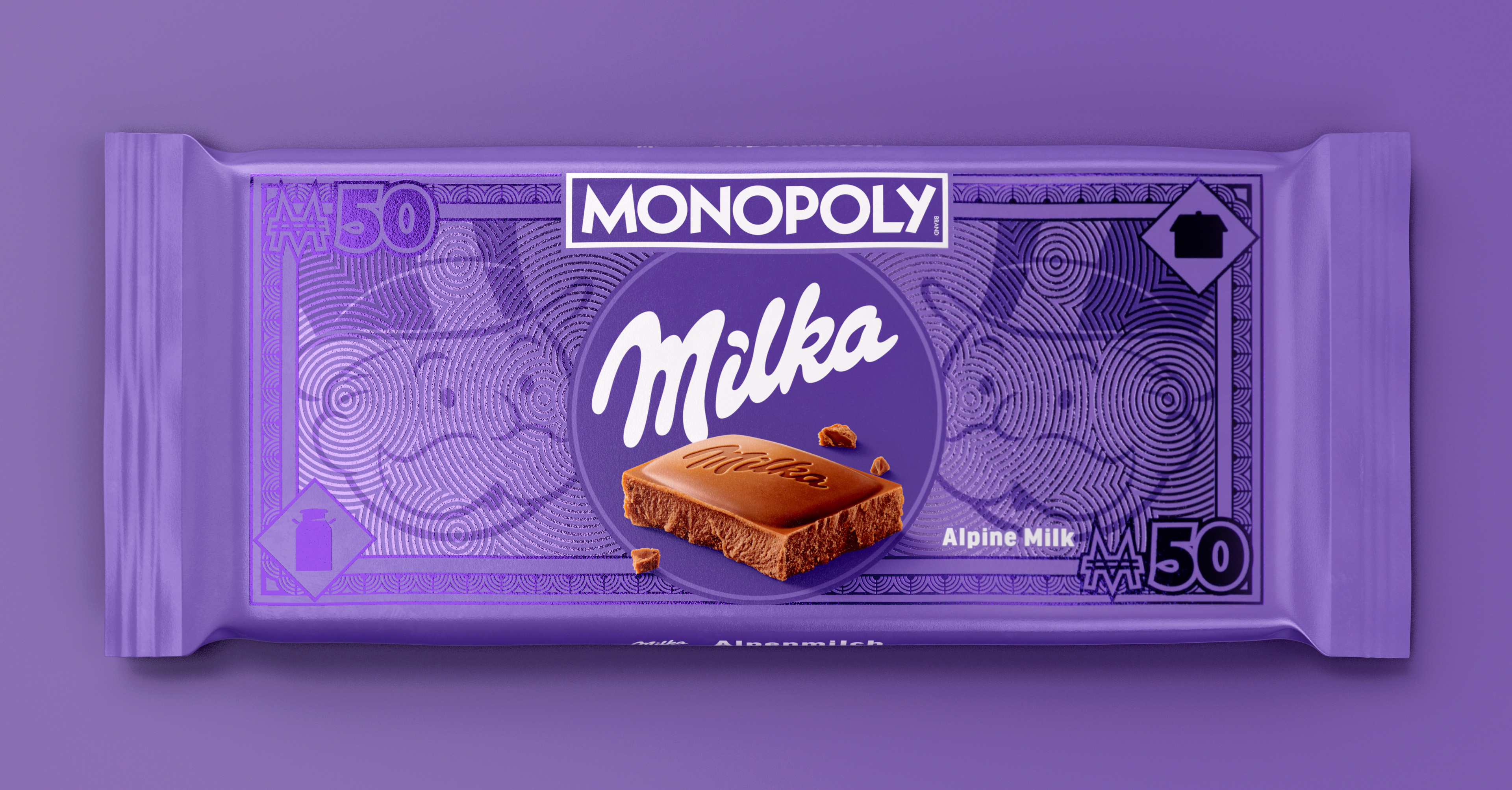 Bulletproof designs Milka’s first pan-European partnership with MONOPOLY