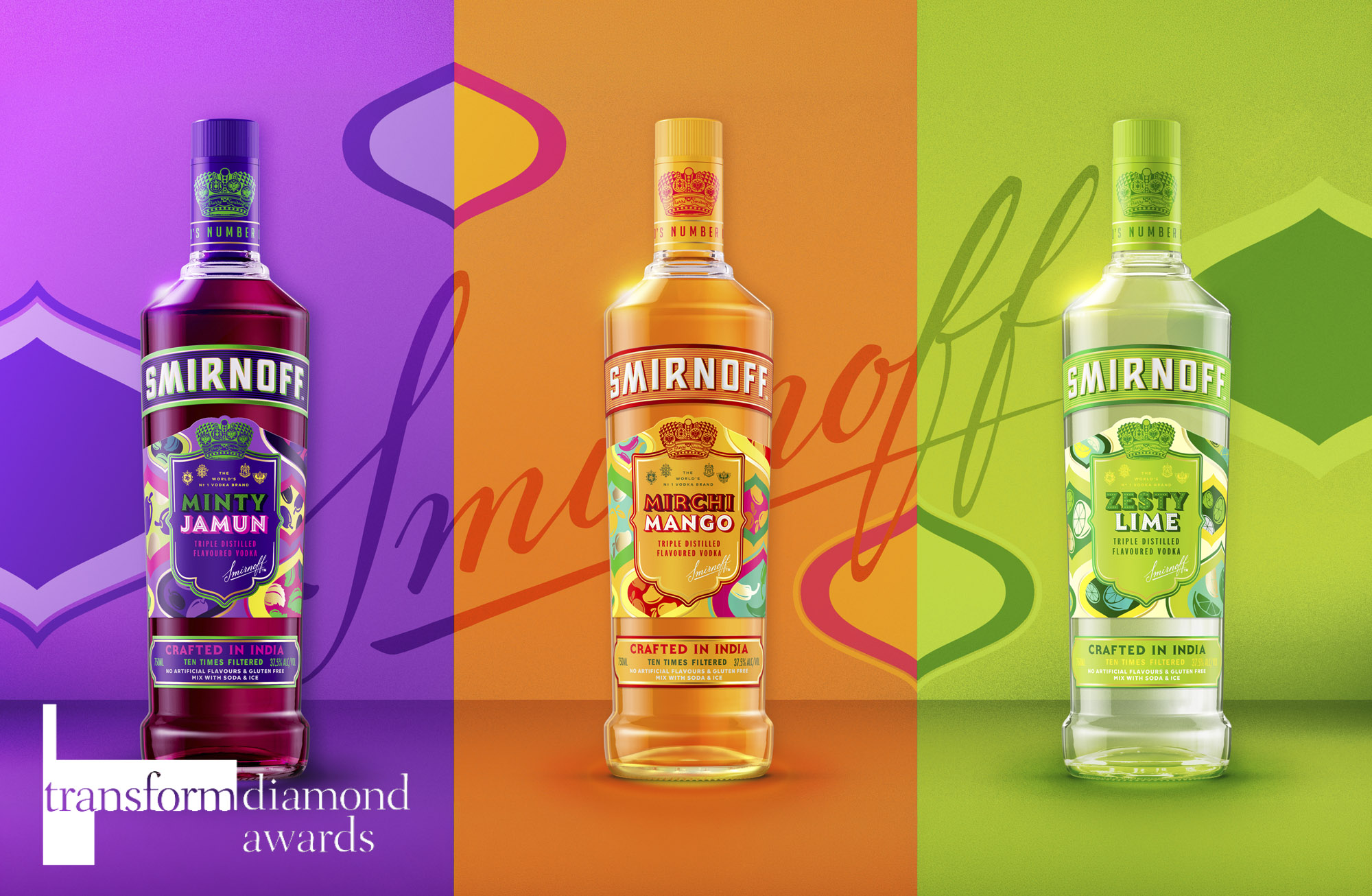 Bulletproof and Smirnoff Win Big at Transform Diamond Awards