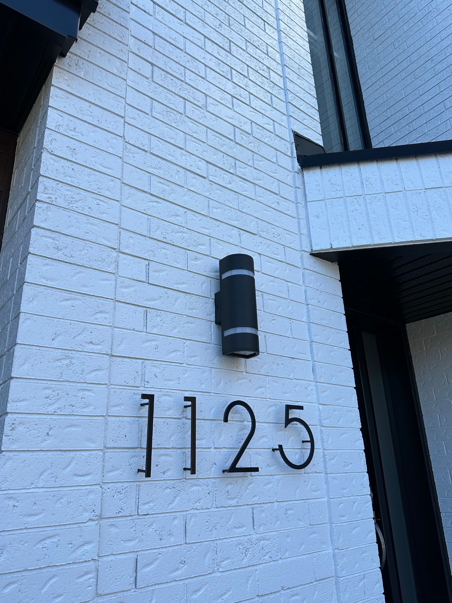 Teinture de brique blanche