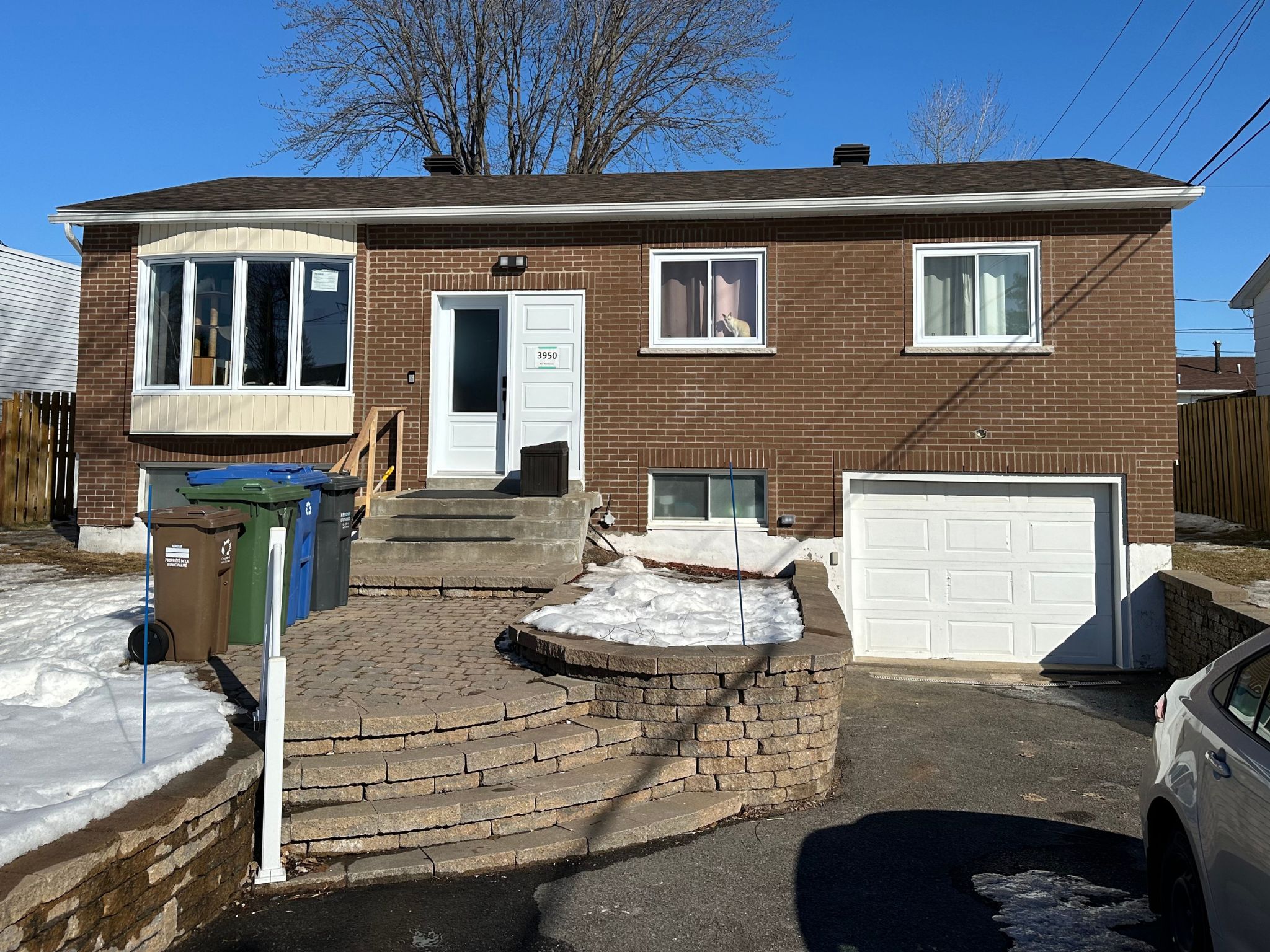 Remplacement de brique sur un bungalow résultat après