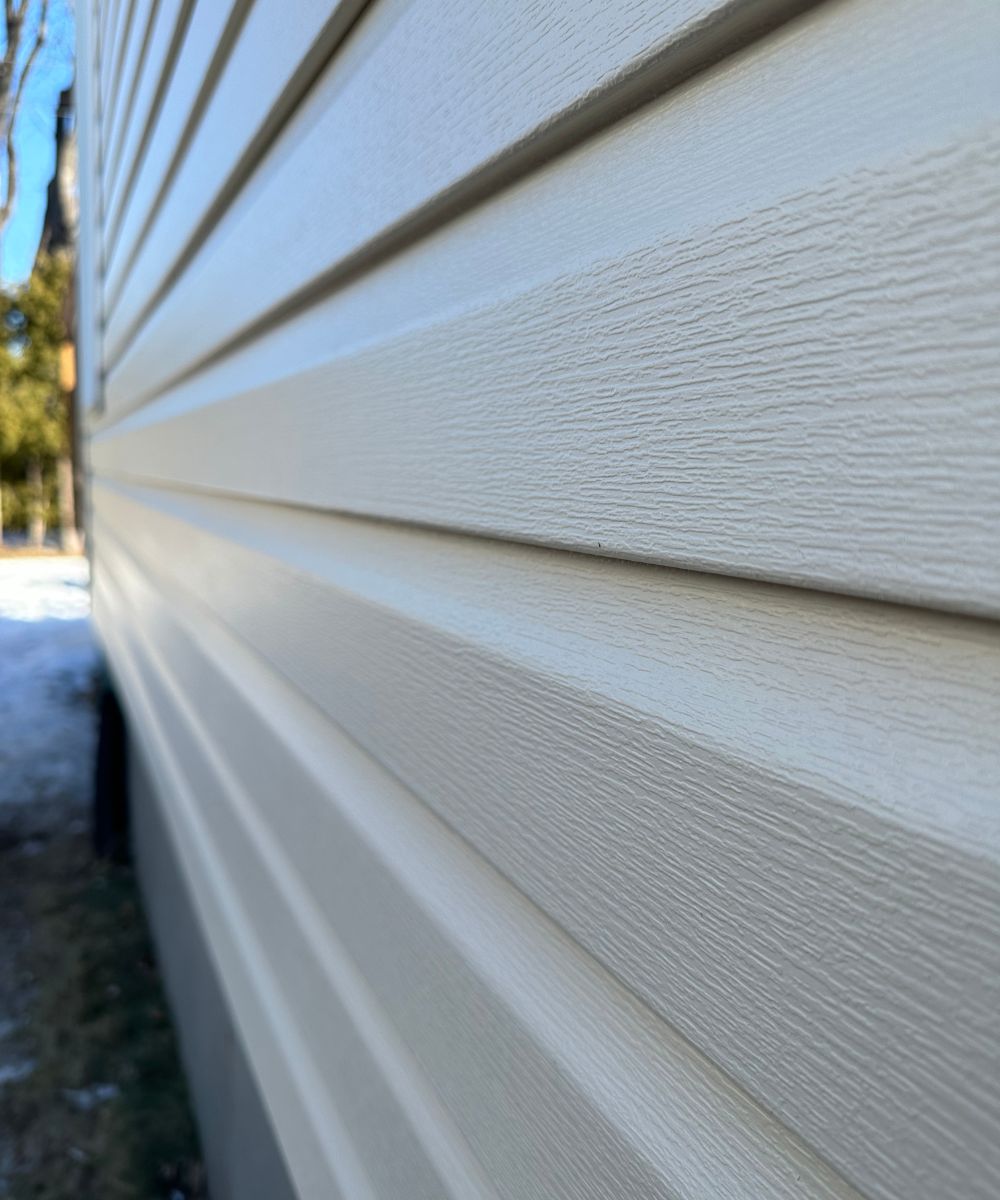 Plan rapproché d'un revêtement de vinyle Gentek