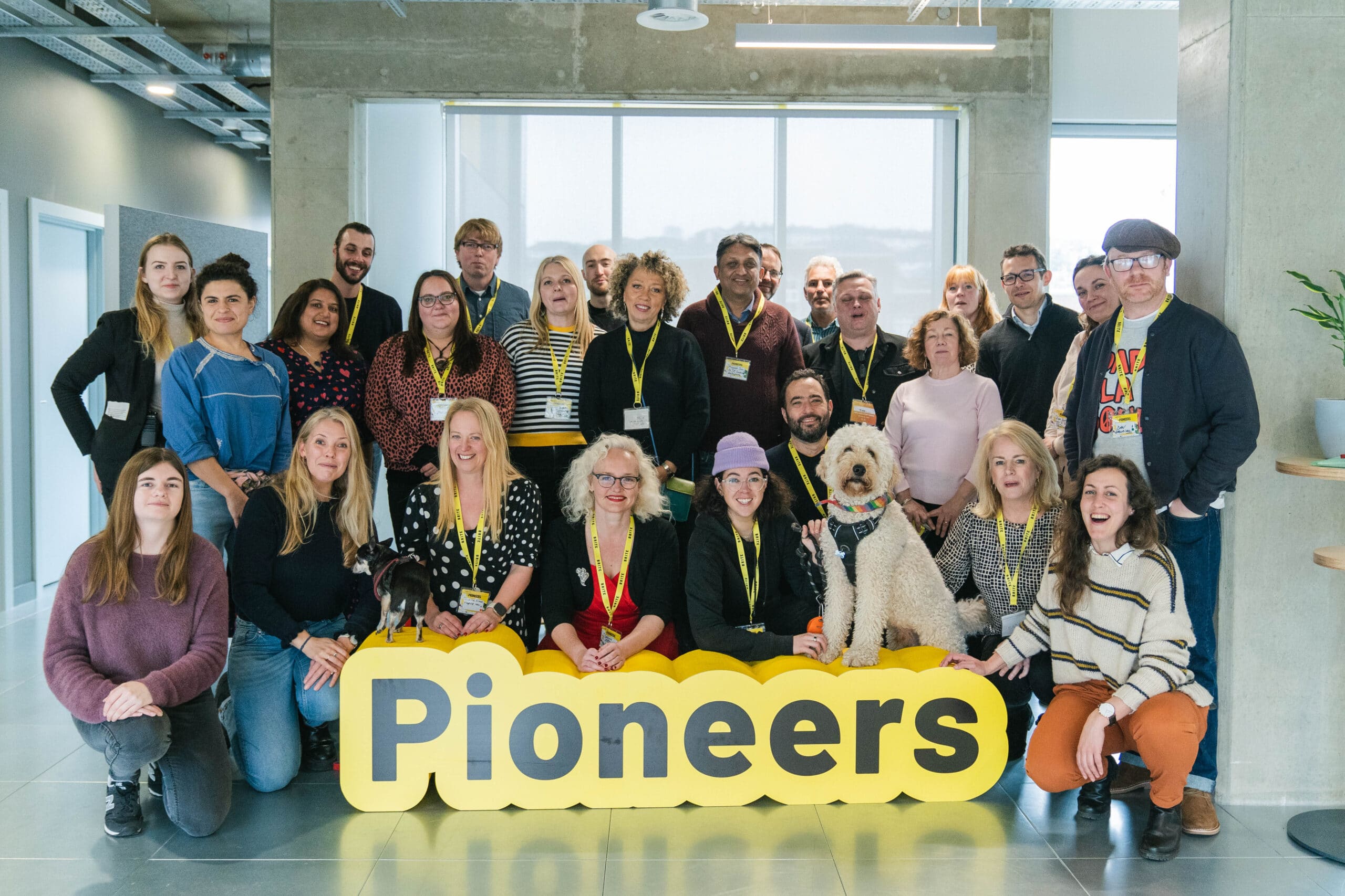Pioneers cohort three group photo
