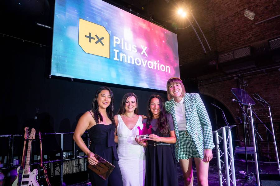 Plus X Innovation team winning awards