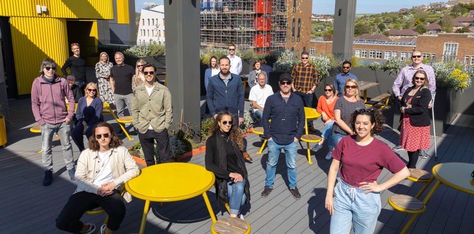 The BRITE cohort on the Brighton roof garden
