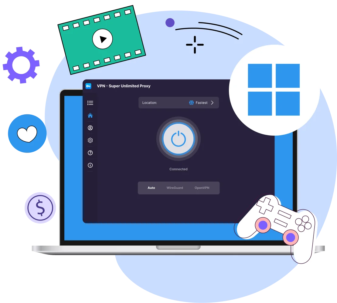 Download the fastest Windows VPN app 